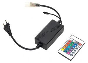 Aigostar - Cavo di alimentazione per striscia LED RGB 1000W/230V con telecomando