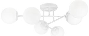 Lampadario a plafone MALENA 6xE14/5W/230V bianco