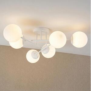 Lampadario a plafone MALENA 6xE14/5W/230V bianco