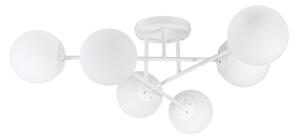 Lampadario a plafone MALENA 6xE14/5W/230V bianco