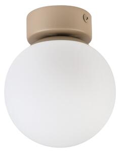 Plafoniera ELIAS 1xE14/5W/230V, diam. 13 cm, beige/bianco