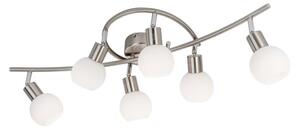Globo 671606016X - Lampadario a plafone LED LOXY 6xE14/5W/230V