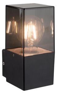 Applique da esterno 1xE27/40W/230V IP44 nero/fumé