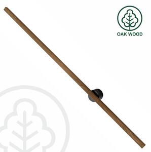 Brilagi - Lampada da parete LED WOODY LINE 12W 230V 120 cm rovere/noce