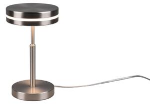 Lampada tavolo da Interno a led in Metallo Nickel Opaco