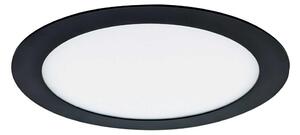 Lampada LED da incasso VEGA LED/18W/230V 2900/3900/5800K diametro 22,5 cm nero