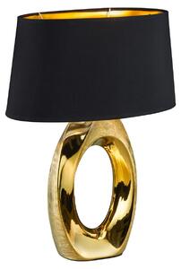 Lampada tavolo da Interno E27 in Vetroceramica Oro