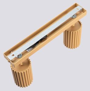 Sollux SL.1561 - Faretto KARBON 2xGU10/10W/230V oro
