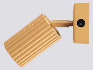 Sollux SL.1560 - Faretto da parete KARBON 1xGU10/10W/230V oro