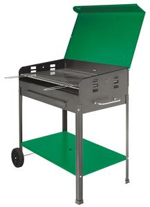 Grigliata mista party - barbecue a carbone con griglia da 75x45 cm