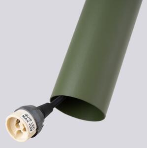 Sollux SL.1485 - Lampadario a sospensione con filo LAGOS 2xGU10/10W/230V verde