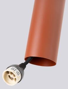 Sollux SL.1490 - Lampadario a sospensione con filo LAGOS 2xGU10/10W/230V rosso