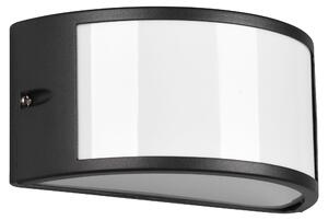 Applique da Esterno Attacco E27 in Alluminio Nero Opaco
