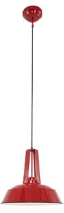Lampada a sospensione - rosso - Eden - plastica metallo - Ø 42cm - E27 - 7704RO - Mexlite