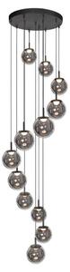Lampada a sospensione - nero - Bollique - plastica metallo - Ø 60cm - LED - 4195ZW - Steinhauer