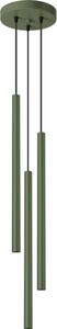 Sollux SL.1520 - Lampadario a sospensione con filo PASTELO 3xG9/8W/230V verde