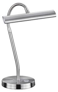 Lampada tavolo da Interno a LED in Metallo Nickel Opaco