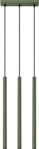 Sollux SL.1521 - Lampadario a sospensione con filo PASTELO 3xG9/8W/230V verde