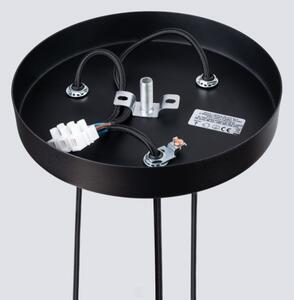 Sollux SL.1463 - Lampadario a sospensione con filo BLISS 3xG9/8W/230V nero