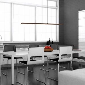 Lampada a sospensione - marrone - Bande - metallo - lampada di design - LED - 3995CA - Steinhauer
