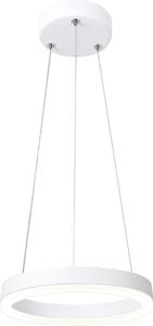 Lampada a sospensione LED FOKKO bianca 9W, bianco neutro 600 lm, acrilico, dimensioni: 80x20x20 cm, IP20, Polux