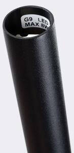 Sollux SL.1463 - Lampadario a sospensione con filo BLISS 3xG9/8W/230V nero