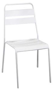 Sedia 50x54xh87 cm in Metallo Rovigo Bianco