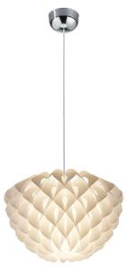 Lampada a Sospensione da Interno E27 in Plastica Bianco