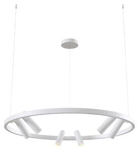 Lampada pendente Modern in Metallo e Acrilico Satellite Bianco