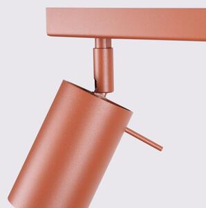Sollux SL.1510 - Faretto RING 4xGU10/10W/230V rosso