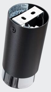 Sollux SL.1408 - Faretto NERO 1xGU10/10W/230V 12,5 cm nero/cromo lucido