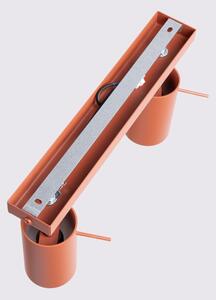 Sollux SL.1507 - Faretto RING 2xGU10/10W/230V rosso