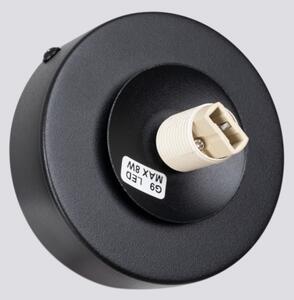 Sollux SL.1461 - Applique YOLI 1xG9/8W/230V nero