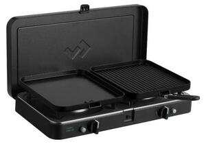Cadac 2-Cook Turbo FFD Deluxe 50mbar BBQ a gas griglia da tavolo griglia da campeggio 203F2C-20-EN