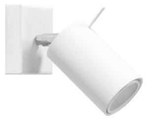 Sollux SL.0087 - Faretto da parete RING 1xGU10/10W/230V bianco