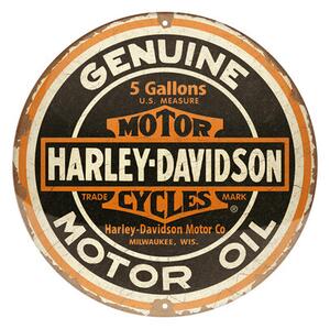 Targa in metallo Harley-Davidson