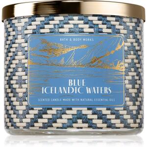 Bath & Body Works Blue Icelandic Waters candela profumata 411 g