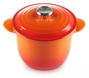 LE CREUSET Cocotte Every in Ghisa 16 cm Arancio