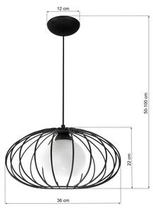 Lampadario a sospensione con filo KRONOS 1xE14/40W/230V