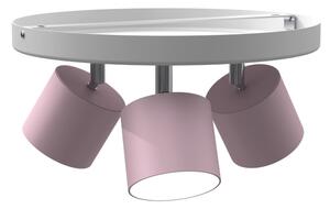 Plafoniera DIXIE 3xGX53/11W/230V rosa