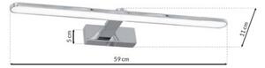 Illuminazione a LED per specchi da bagno SPLASH LED/12W/230V IP44