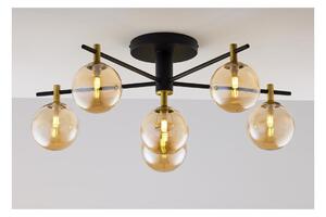 Jupiter 2033 - Lampadario a plafone FIGARO 6xG9/10W/230V nero/oro/beige