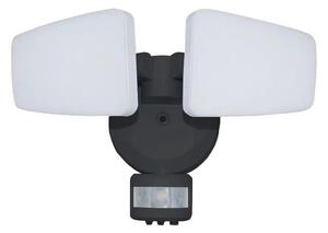 Proiettore da esterno a LED con sensore LED/24W/230V 3000/4000/6000K IP54 nero