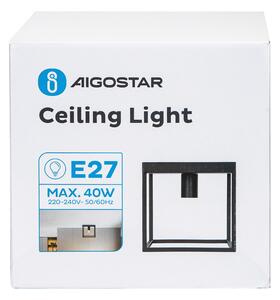 Applique da soffitto Ceiling Light Nero 1 x E27 Aigostar