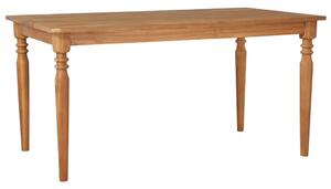 Tavolo da Giardino 150x90x75 cm in Massello di Acacia