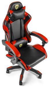 Confortevole sedia da gioco in rosso G265-RED