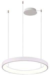 Azzardo AZ5015 -Lampadario a sospensione con filo LED dimmerabile AGNES LED/38W/230V diametro 48 cm bianco