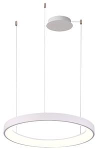 Azzardo AZ5018 -Lampadario a sospensione con filo LED dimmerabile AGNES LED/48W/230V diametro 58 cm bianco