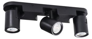 Faretto LAURIN nero 3xGU10x35W in alluminio, dimensioni: 11x34x7 cm, IP20, Kanlux