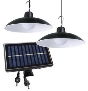 SET 2x LED Luce a sospensione solare dimmerabile LED/6W/3,7V 2000 mAh IP44 + T